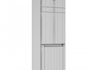 refrigerator indesit df 5200 w 3D Модель