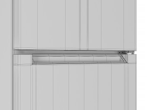 refrigerator indesit df 5200 w 3D Модель