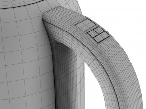 teapot tefal ki 400d Modelo 3D