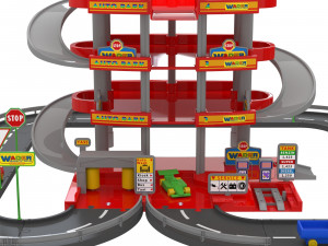 toy parking wader 3D मॉडल