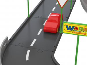 toy parking wader 3D मॉडल