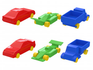 toy parking wader 3D मॉडल