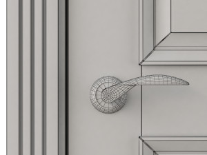 door classic 3D-Modell