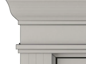 porta classica Modello 3D