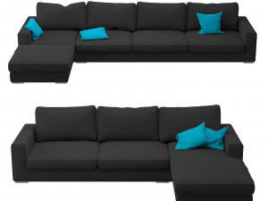 sectional sofas 3D Model