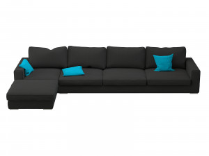 sectional sofas Model 3D