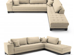 코너 소파 이케아 노거순드 3D 모델