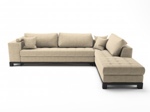 corner sofa ikea nogersund 3D मॉडल