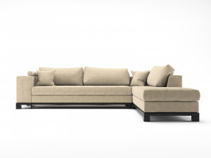 corner sofa ikea nogersund 3D मॉडल