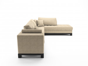 corner sofa ikea nogersund 3D मॉडल