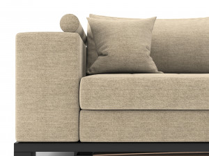 corner sofa ikea nogersund 3D मॉडल