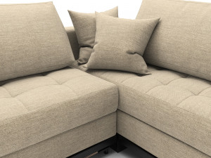corner sofa ikea nogersund 3D मॉडल