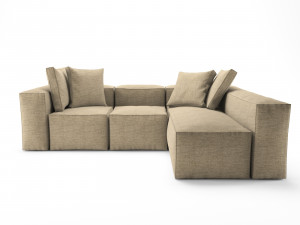 corner sofa loft 3D Model
