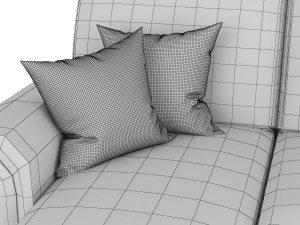 corner sofa maxim 3D Model