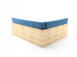 corner sofa for kitchen Modelo 3D
