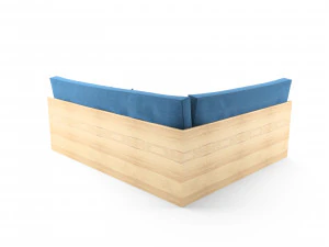 sof&aacute; esquinero para cocina Modelo 3D