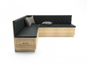 corner sofa for kitchen 2 Modelo 3D