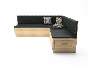 corner sofa for kitchen 2 Modelo 3D