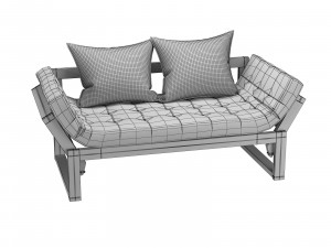 couch anderson amber Modello 3D