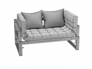 couch anderson amber Modello 3D
