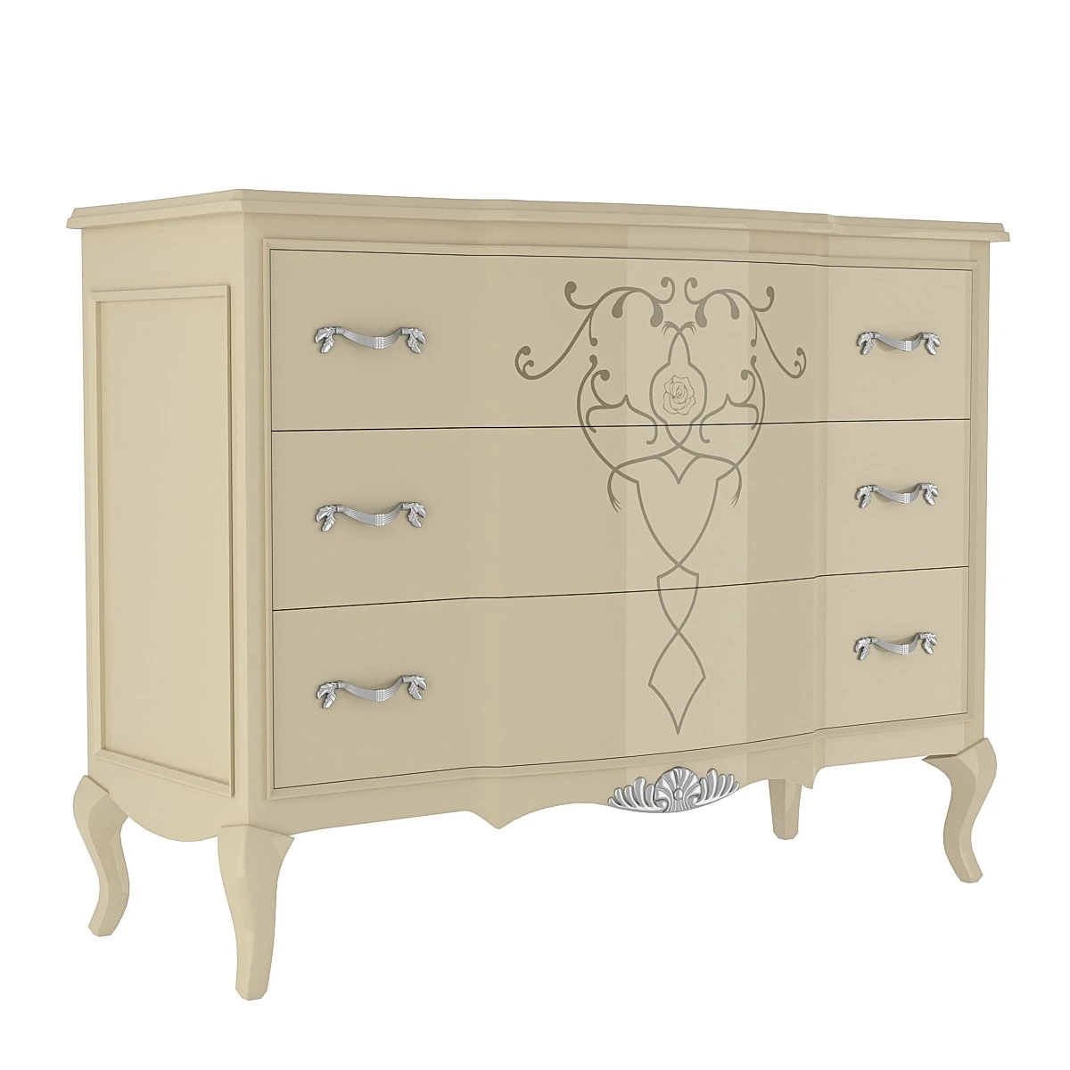 commode giorgiocasa 3D Model .c4d .max .obj .3ds .fbx .stl .blend 