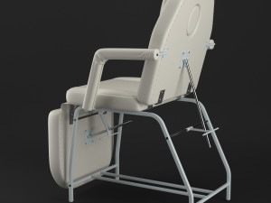 beauty chair madison Modelo 3D