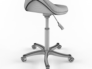 chair-saddle Model 3D