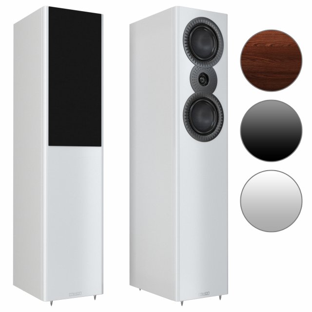 Speakers Mission LX-4 MKII 3D Model .c4d .max .obj .3ds .fbx .stl .blend 