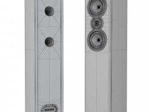 Speakers Mission LX-4 MKII 3D Model
