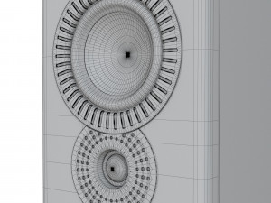 Speakers Mission LX-4 MKII 3D Model