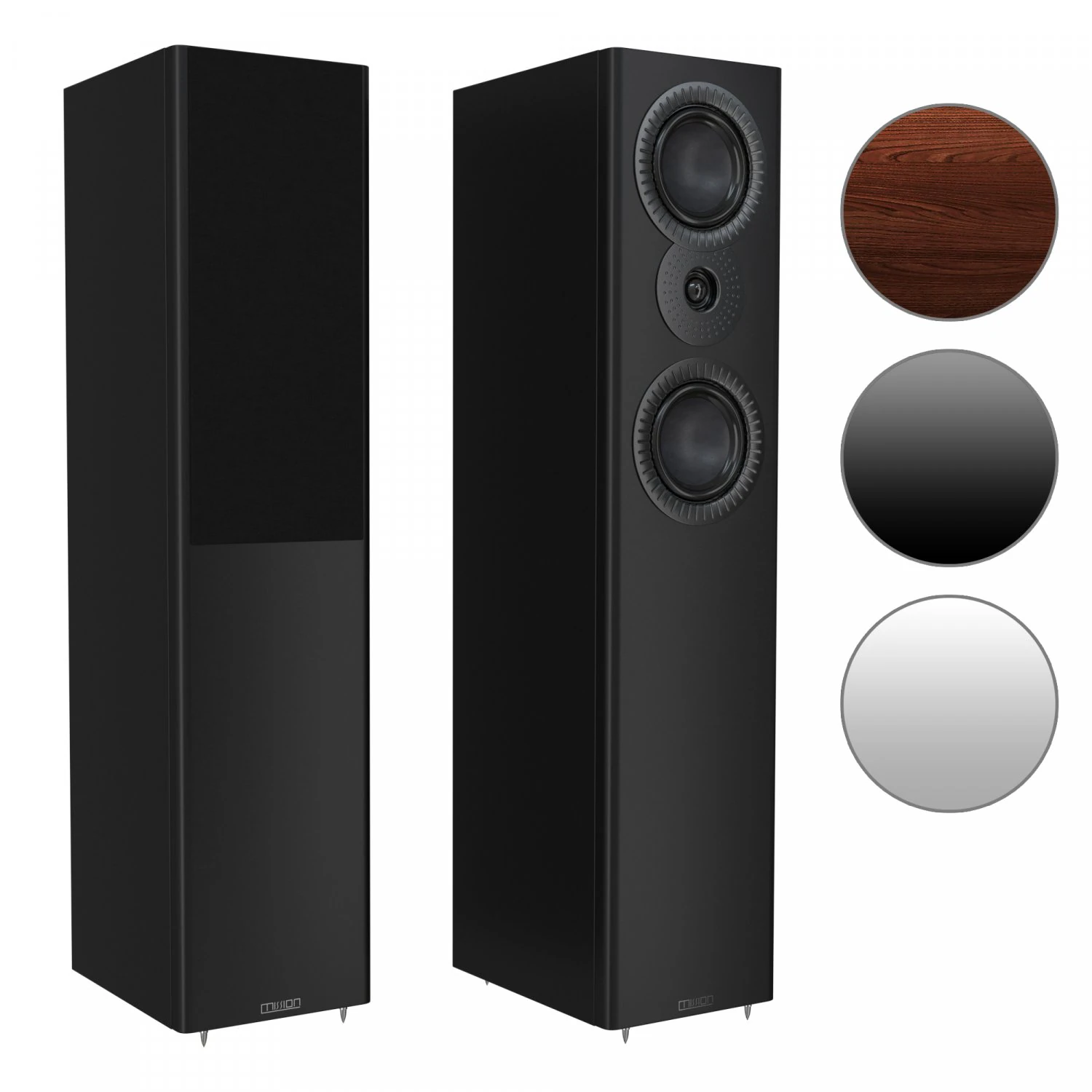 Speakers Mission LX-5 MKII 3D Model .c4d .max .obj .3ds .fbx .stl .blend 