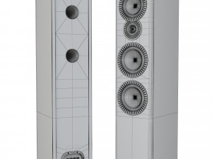 Speakers Mission LX-6 MKII Modello 3D