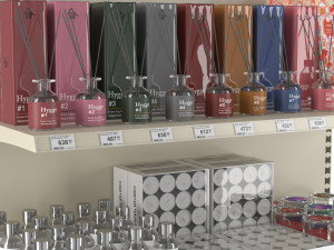 Stand with fragrance 3D Model