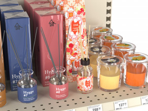 Stand with fragrance 3D Model
