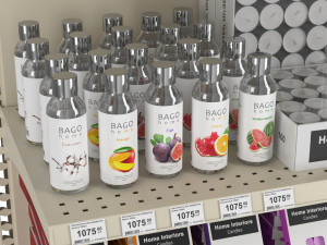 Stand with fragrance 3D Model