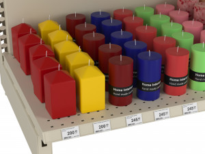Stand with fragrance 3D Model
