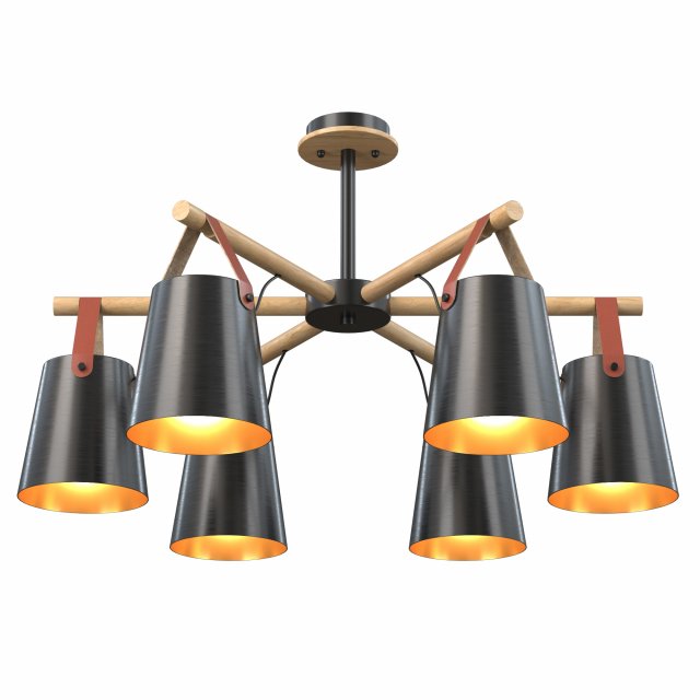 Chandelier Arte Thomas 3D Model .c4d .max .obj .3ds .fbx .stl .blend 