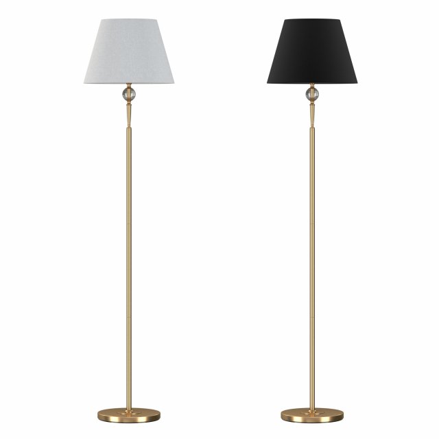 Floor lamp Freya Rosemary 3D-Modell .c4d .max .obj .3ds .fbx .stl .blend 