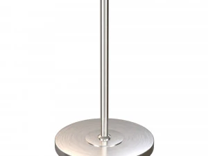 Floor lamp Freya Rosemary Silver 3D Model