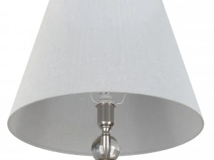 Floor lamp Freya Rosemary Silver 3D Model