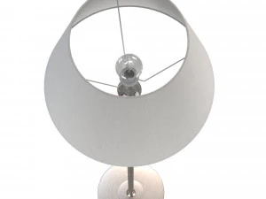 Floor lamp Freya Rosemary Silver 3D Model