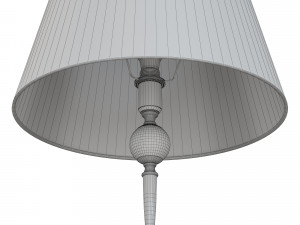 Floor lamp Freya Rosemary Silver Modelo 3D