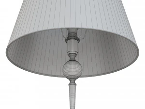 Floor lamp Freya Rosemary Silver 3D Model