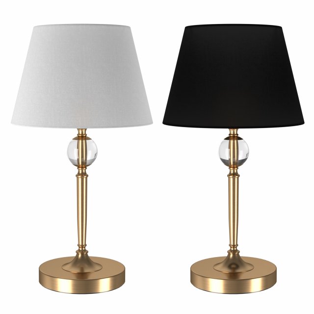 Table lamp Freya Rosemary 3D Model .c4d .max .obj .3ds .fbx .stl .blend 
