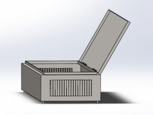 panel box Model 3D