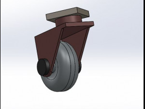 castor wheel 3D Model