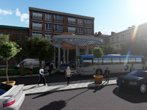 space lattice modern metal roof 3D 模型