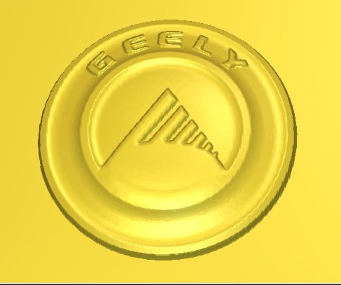logo geely stl Model 3D .c4d .max .obj .3ds .fbx .stl .blend 