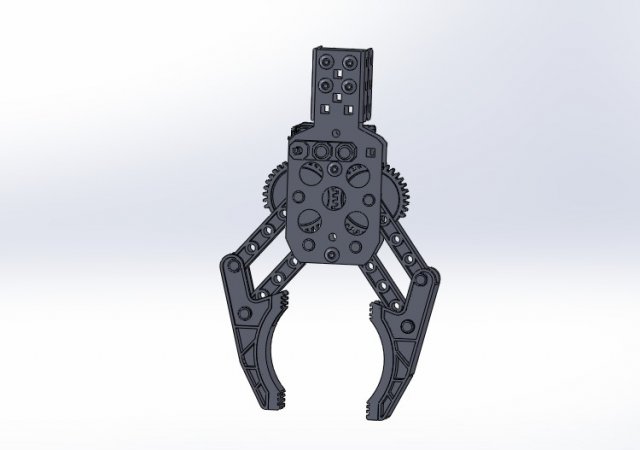 design model of gripper manipulator 3D Модель .c4d .max .obj .3ds .fbx .stl .blend 