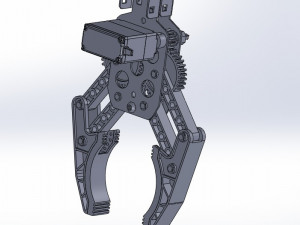 design model of gripper manipulator 3D Модель